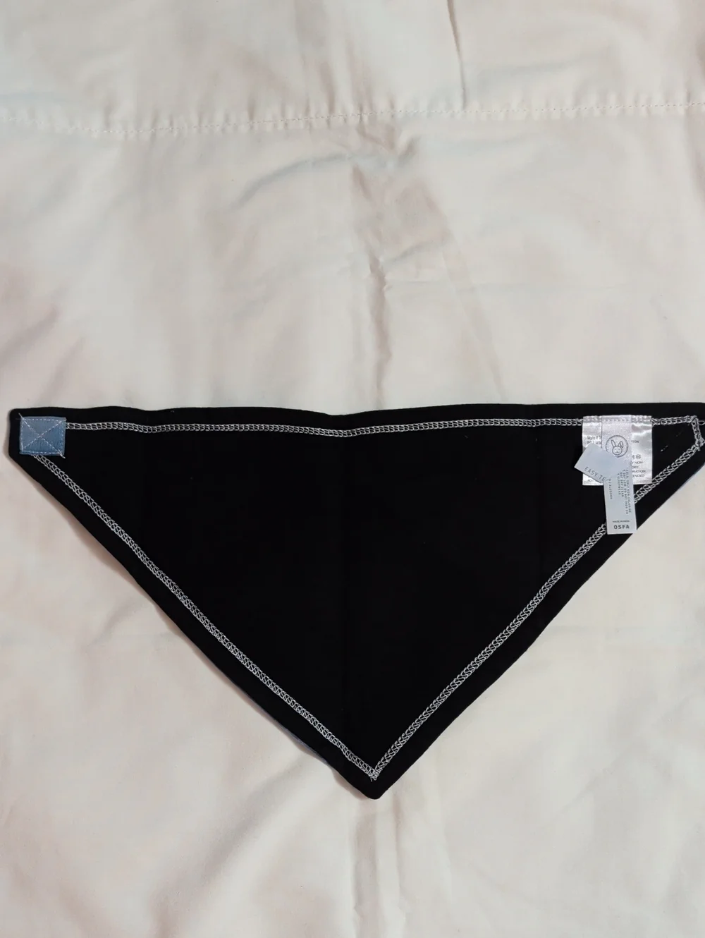 NWOT Tie-Dye Triangle Pet Bandana / Baby Bandaid Bib in Navy Blue